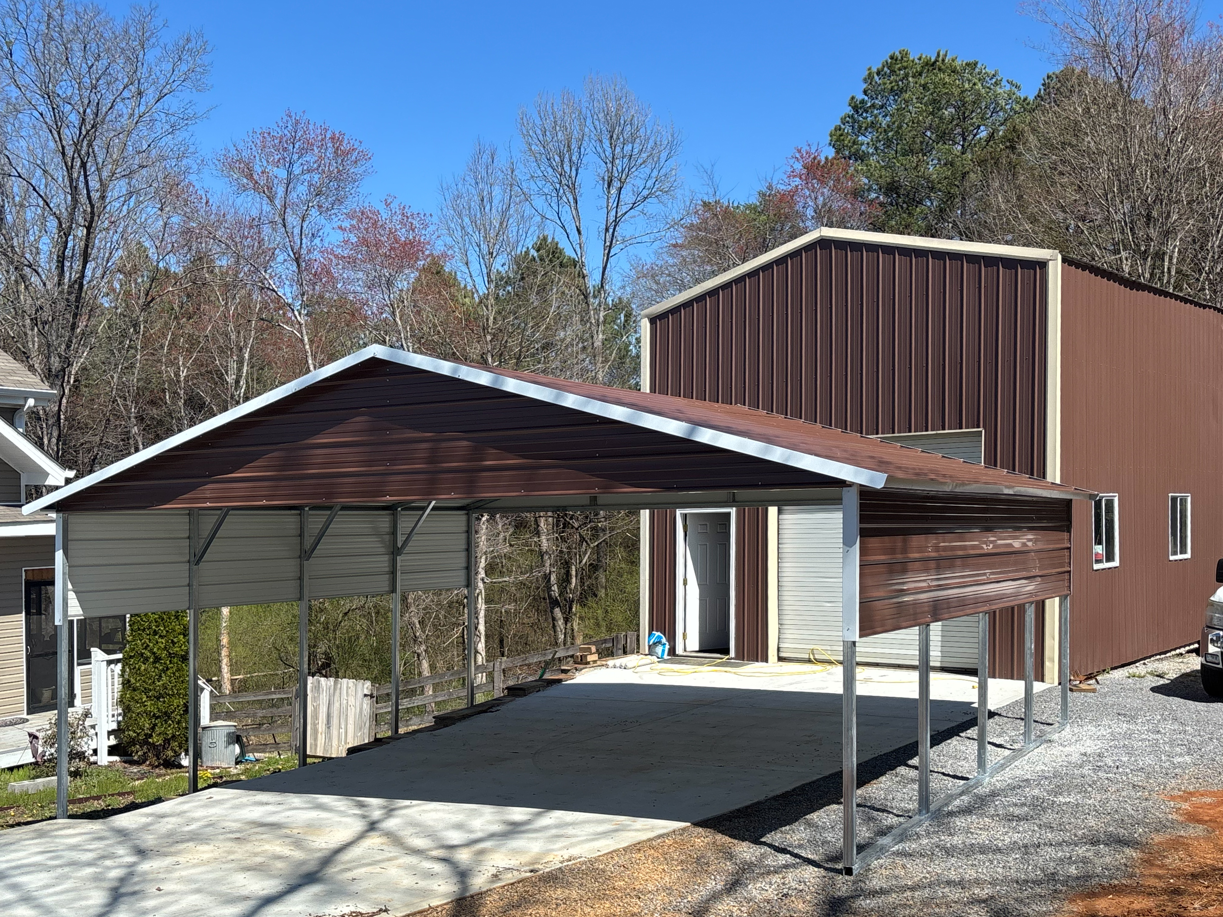 Premium Steel Carport Design 2